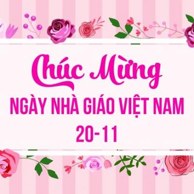 Những mẫu thiệp 20/11 đẹp chúc mừng ngày nhà giáo Việt Nam