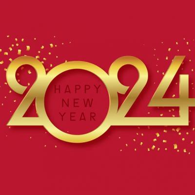Tuyển tập 10 mẫu thiệp chúc mừng năm mới Giáp Thìn 2024 ấn tượng