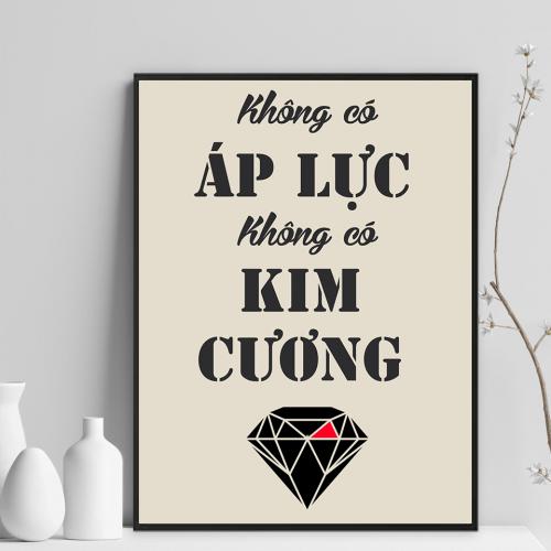 Tranh động lực: Không có áp lực không có kim cương 2