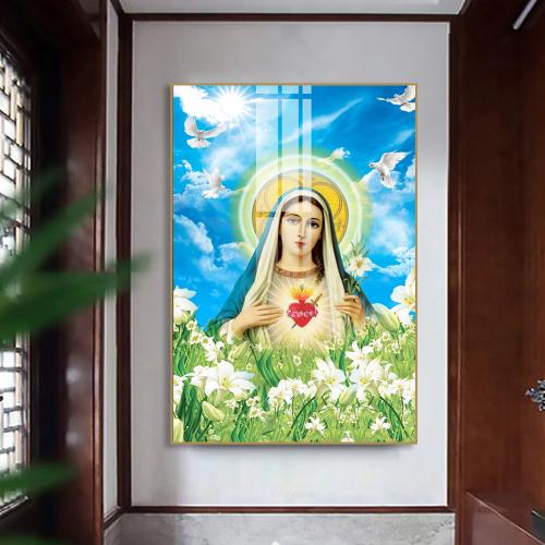 Tranh công giáo Trái tim của Đức Mẹ Maria