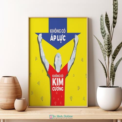 Tranh văn phòng: Không có áp lực không có kim cương