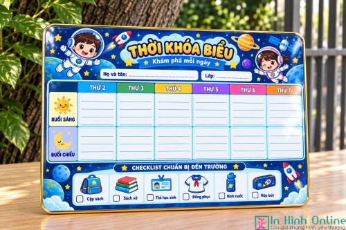 Thời Khóa Biểu Để Bàn Vũ Trụ Khám Phá Mỗi Ngày