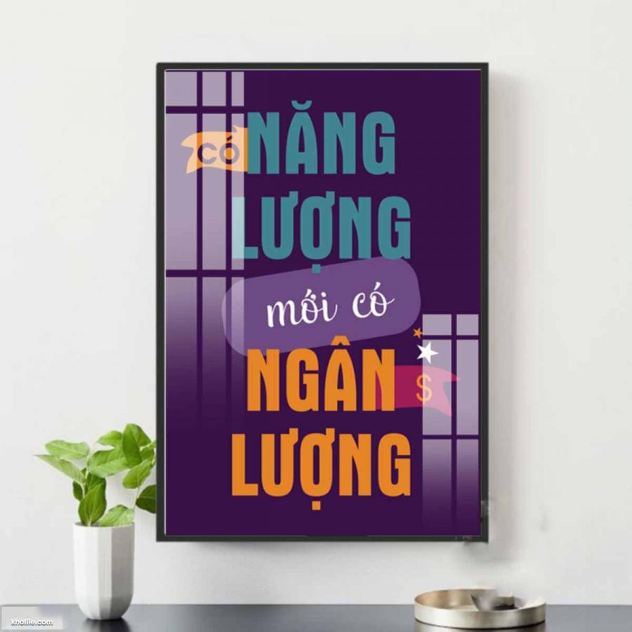 Tranh động lực: Có năng lượng mới có Ngân lượng