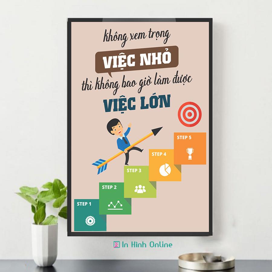 Trang động lực: Không xem trọng việc nhỏ thì không bao giờ làm được việc lớn