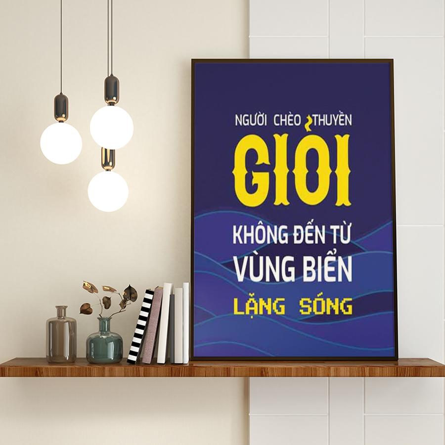 Tranh động lực: Người chèo thuyền giỏi không đến từ vùng biển lặng sóng