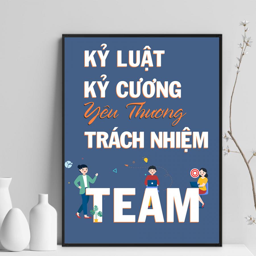 Tranh động lực: Kỷ luật, kỷ cương, yêu thương, trách nhiệm