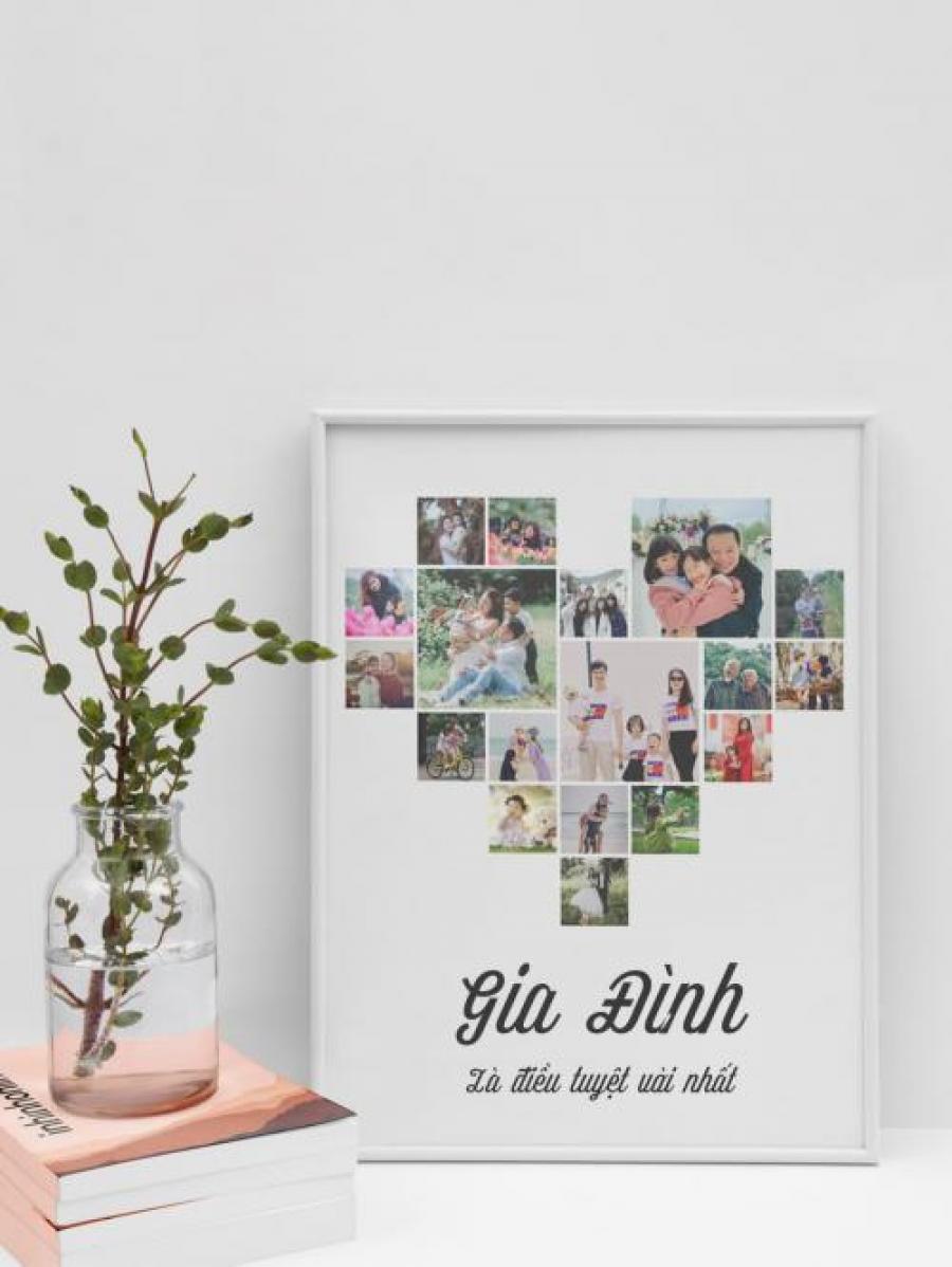 Top 13 Khung ảnh Trái Tim đẹp, đặt mua Khung ảnh Trái Tim tại In Hình ...