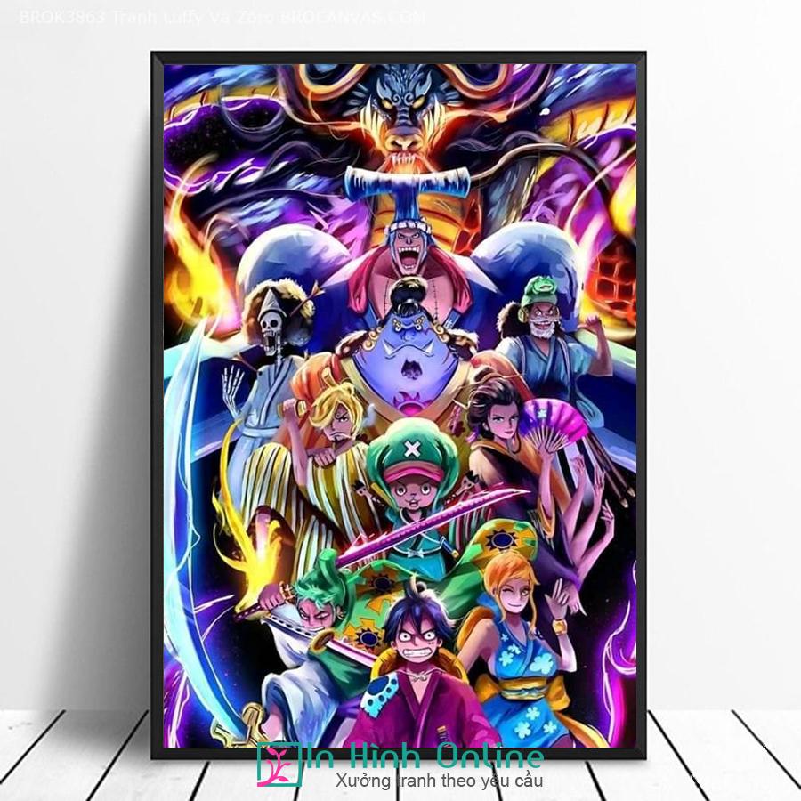 Bộ Tranh Đảo Hải Tặc - One Piece Treo Tường