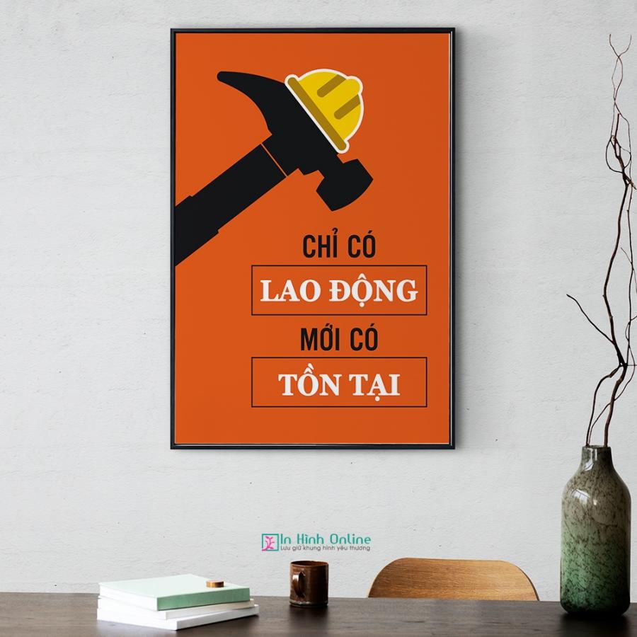 Tranh động lực: Chỉ có lao động mới có tồn tại