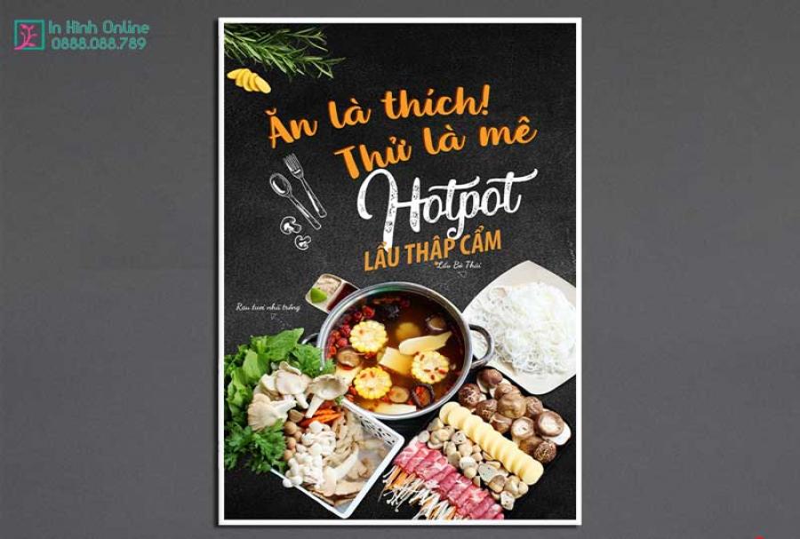 Tranh trang trí nhà hàng, quán lẩu nướng hút mắt