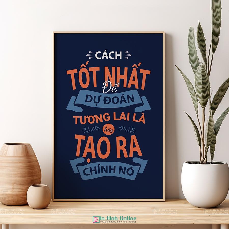 Tranh động lực: Cách tốt nhất để dự đoán tương lại là hãy tạo ra chính nó