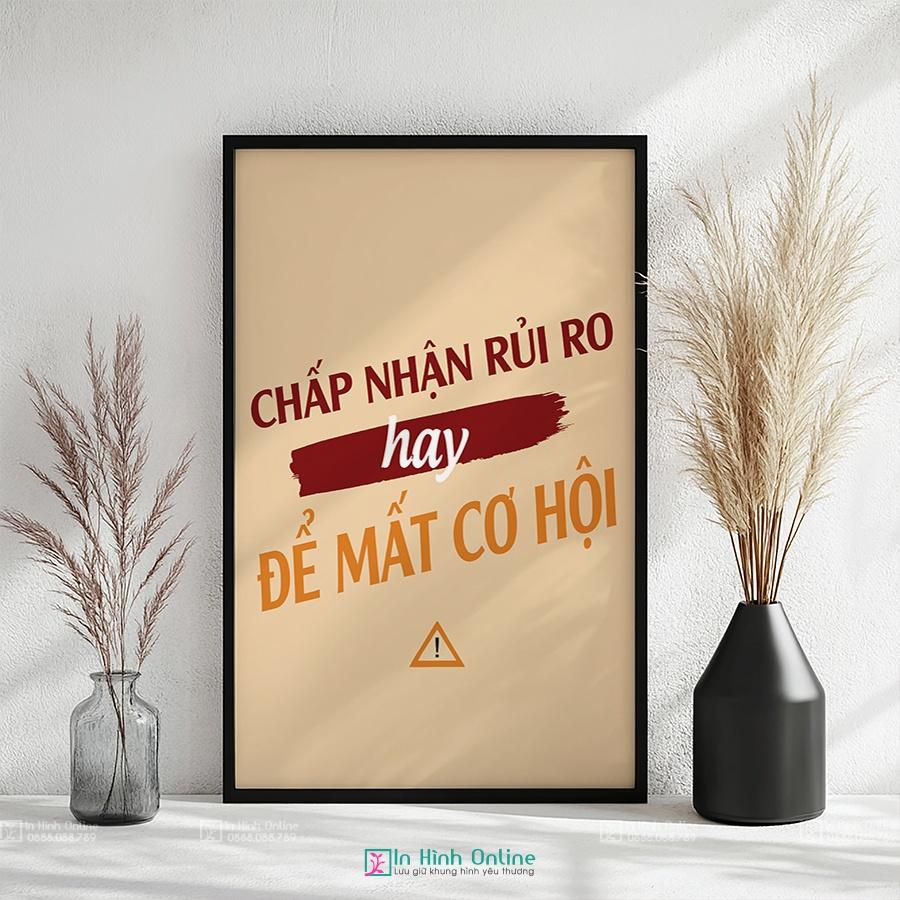 Tranh động lực: Chấp nhận rủi ro hay để mất cơ hội