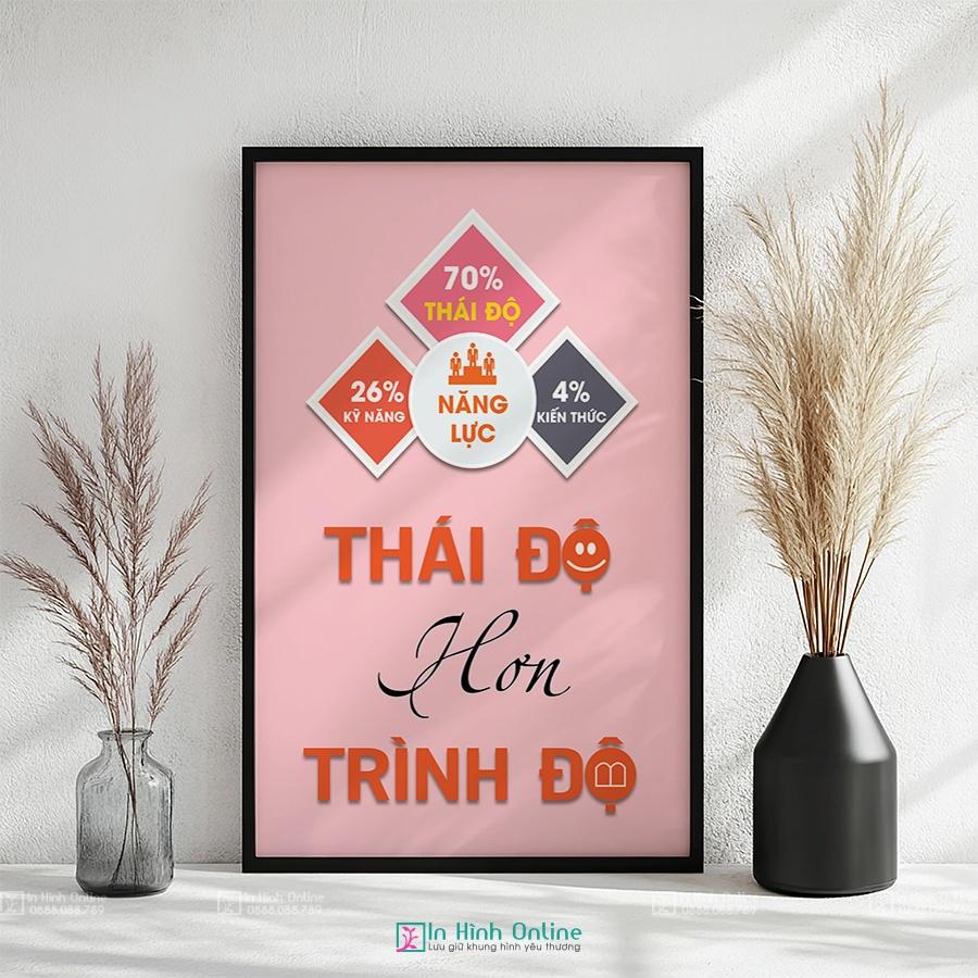 Tranh văn phòng: Thái độ hơn trình độ