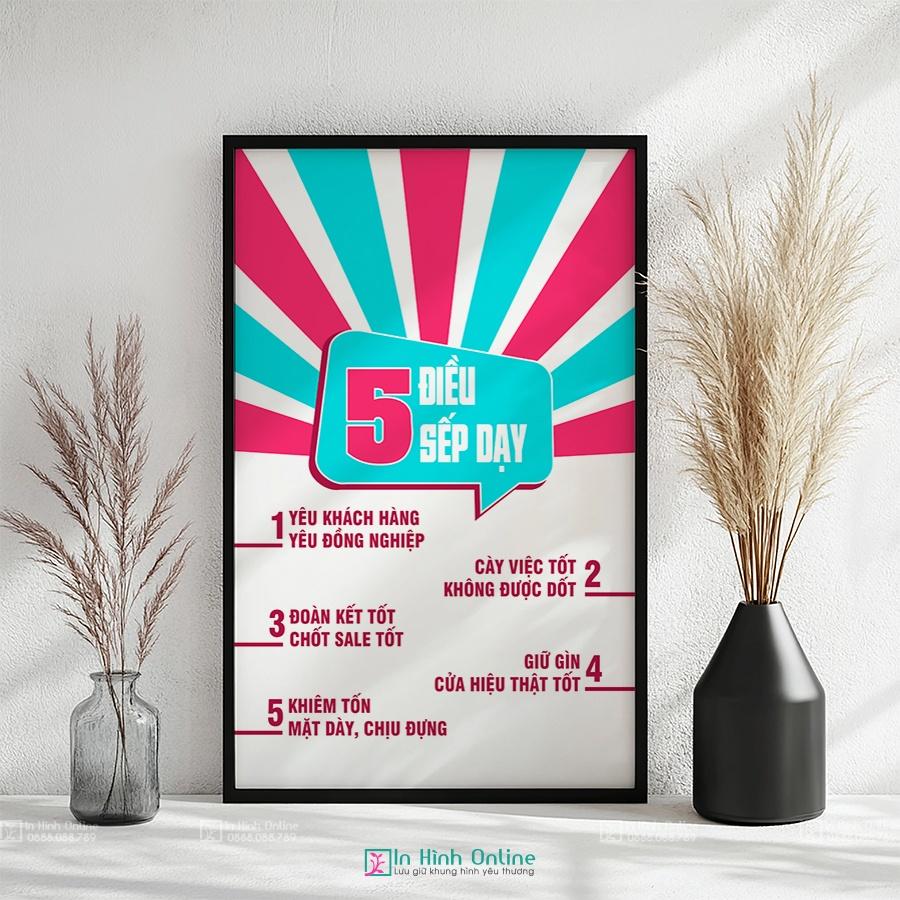 Tranh văn phòng: 5 điều sếp dạy