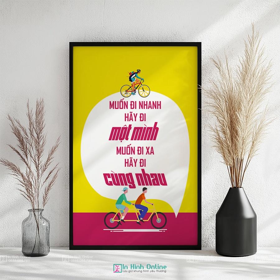 Tranh văn phòng: Muốn đi nhanh hãy đi một mình, muốn đi xa hãy đi cùng nhau