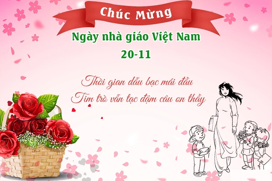 Những mẫu thiệp 20/11 đẹp chúc mừng ngày nhà giáo Việt Nam