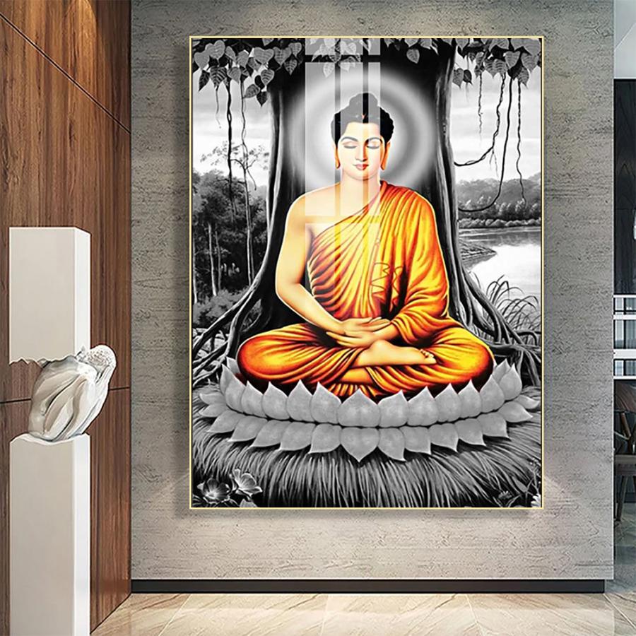 Ý nghĩa 4 hình tượng Đức Phật phổ biến trong các bức tranh treo ...