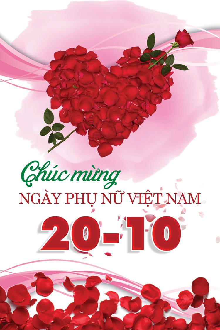 Tạo thiệp chúc mừng ngày phụ nữ Việt Nam 20/10 đẹp nhất chúc người thân yêu  ⋆ Ghép Ảnh Online