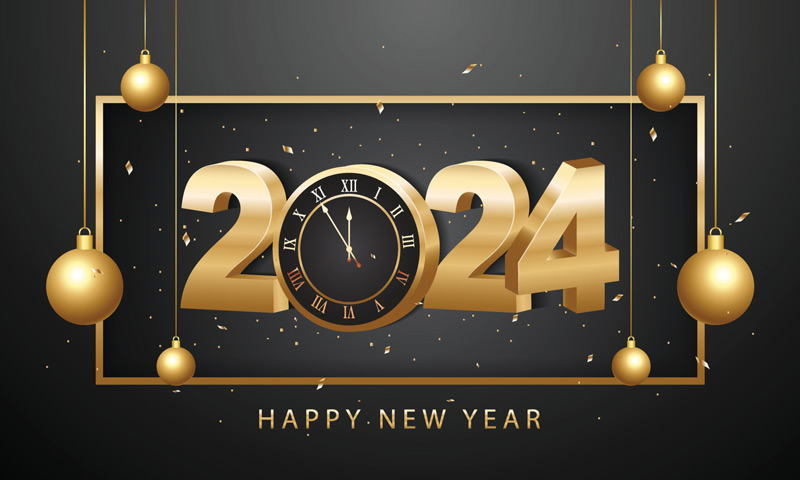 Tuyển tập 10 mẫu thiệp chúc mừng năm mới Giáp Thìn 2024 ấn tượng