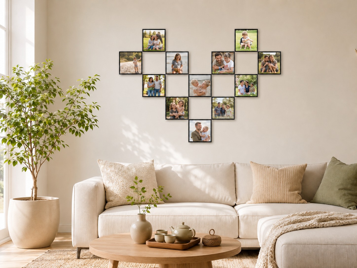 Hướng dẫn in ảnh cá nhân và ảnh gia đình thành tranh treo tường