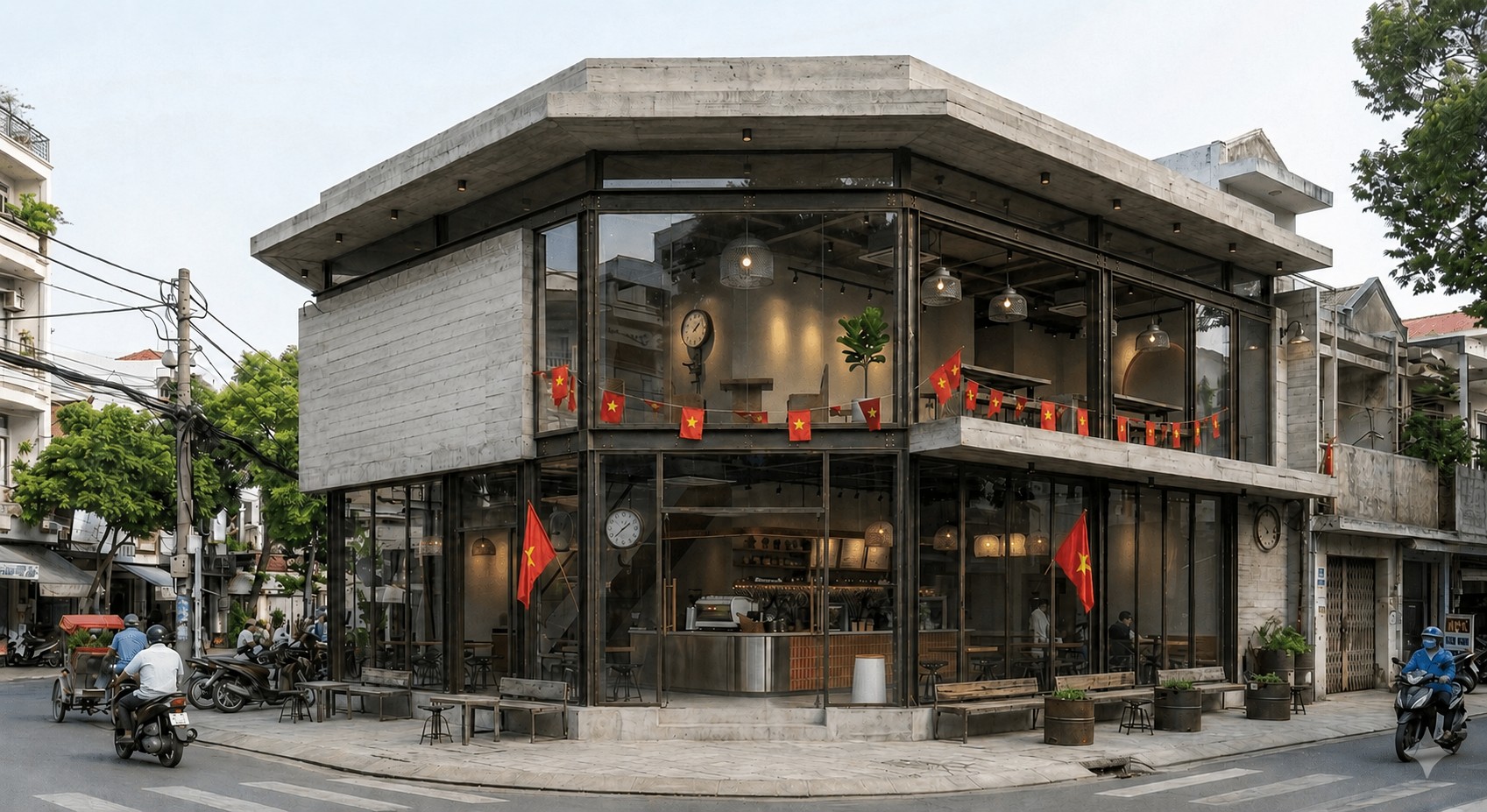 Trang Trí Quán Cafe 2/9: 7 Ý Tưởng Decor Đẹp, Dễ Check-in