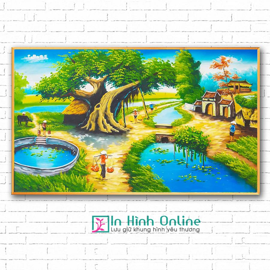 7 Mẫu Tranh Trang Trí Quốc Khánh 2/9 Đẹp, Cho Nhà, Quán Cafe Và Văn Phòng
