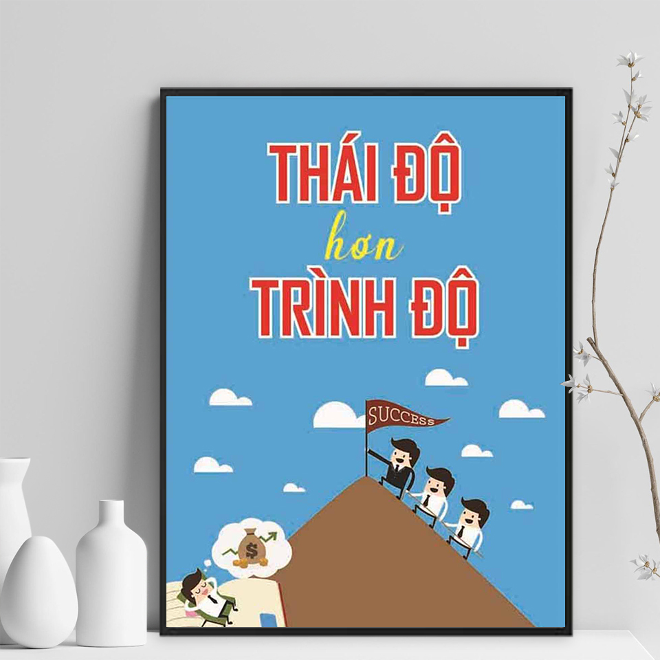 Cách Chọn Tranh Slogan Cho Phòng Làm Việc Đẹp Và Ý Nghĩa